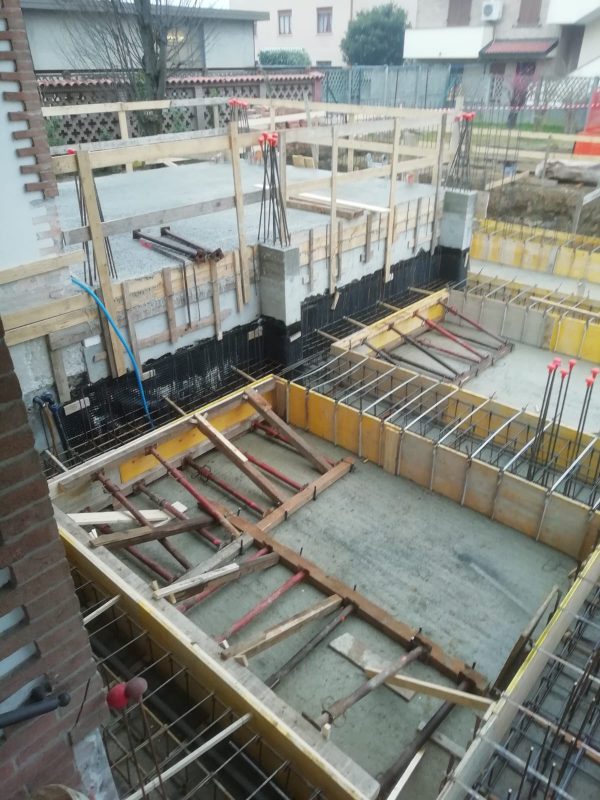 Fondazioni e strutture in cemento armato
