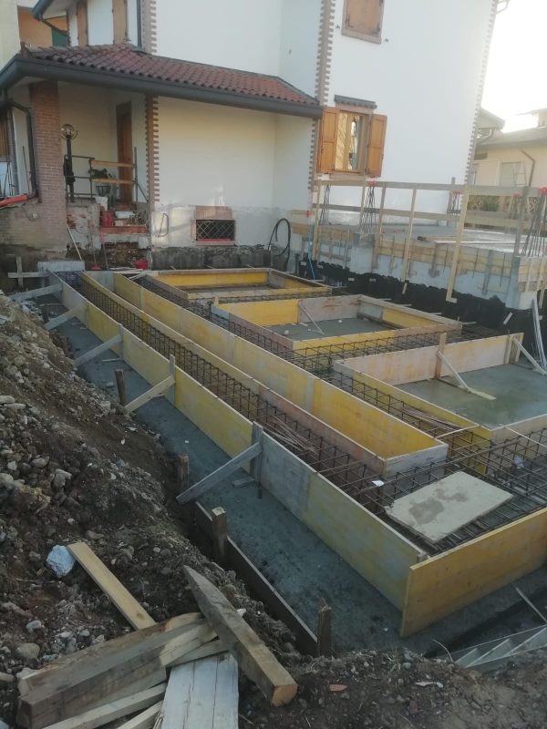 Fondazioni e strutture in cemento armato